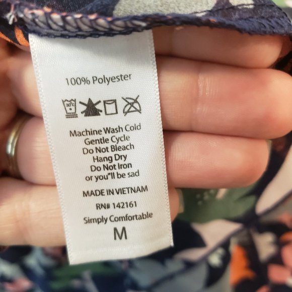 *10/$10* LulaRoe Floral Kimono Cardigan Overlay - Picture 5 of 5